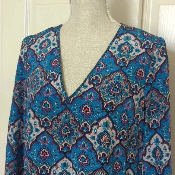 Juicy Couture Black Label Women's SW Silk Antibes Tile Dress - Picture 5 of 10